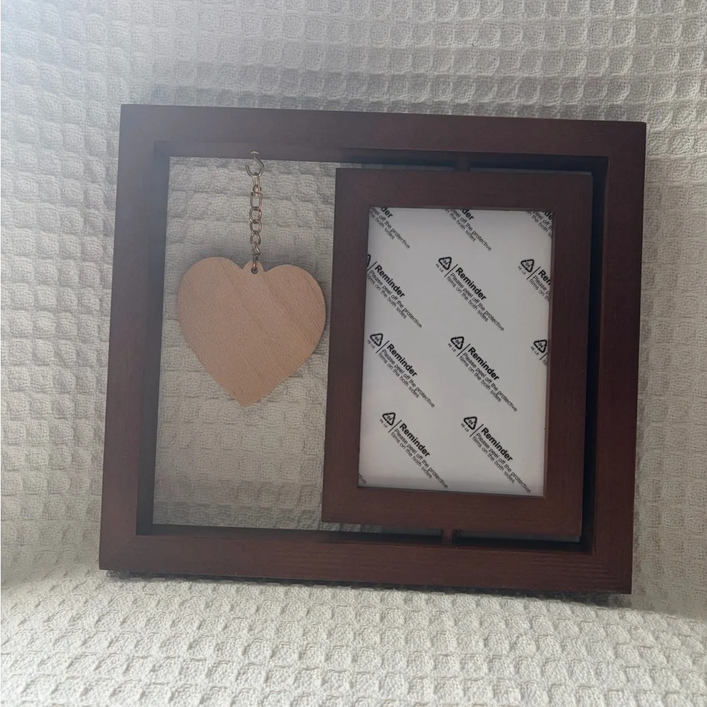 360 Spinning Double Sided Wooden Frame With Wooden Best Grandma Ever Ornament